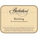 Brotherhood Riesling 2020 Front Label