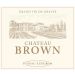 Chateau Brown Blanc (Futures Pre-Sale) 2020 Front Label