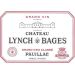 Chateau Lynch-Bages 2019 Front Label