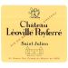 Chateau Leoville Poyferre 2018 Front Label