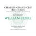 William Fevre Chablis Bougros Grand Cru 2017 Front Label