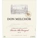 Don Melchor Cabernet Sauvignon 2019 Front Label
