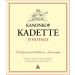 Kanonkop Kadette Pinotage 2019 Front Label