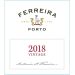 Ferreira Vintage Port 2018 Front Label