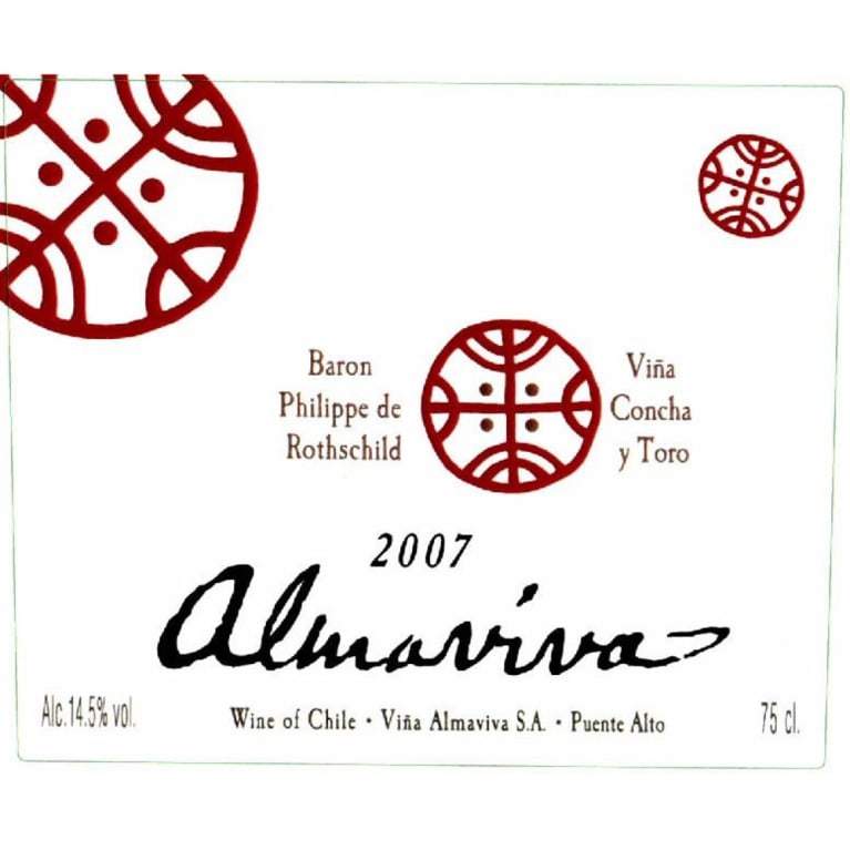 Almaviva 2007 Front Label