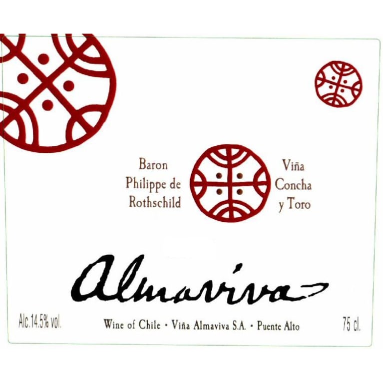 Almaviva 2008 Front Label
