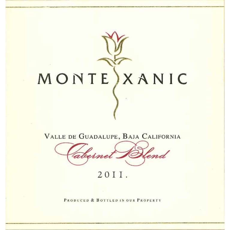 Monte Xanic Cabernet Blend 2011 Front Label