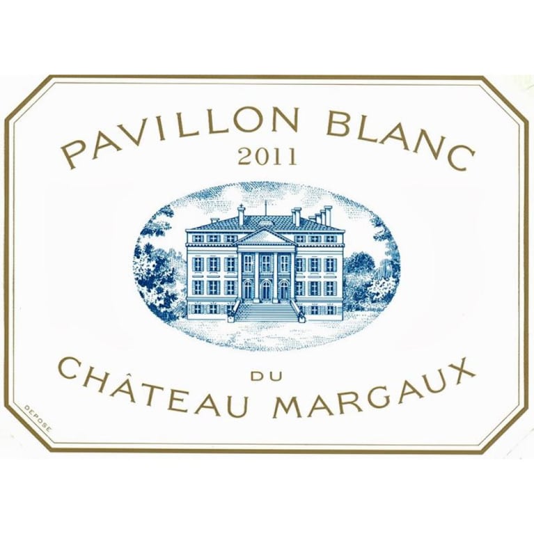 Chateau Margaux Pavillon Blanc 2011 Front Label