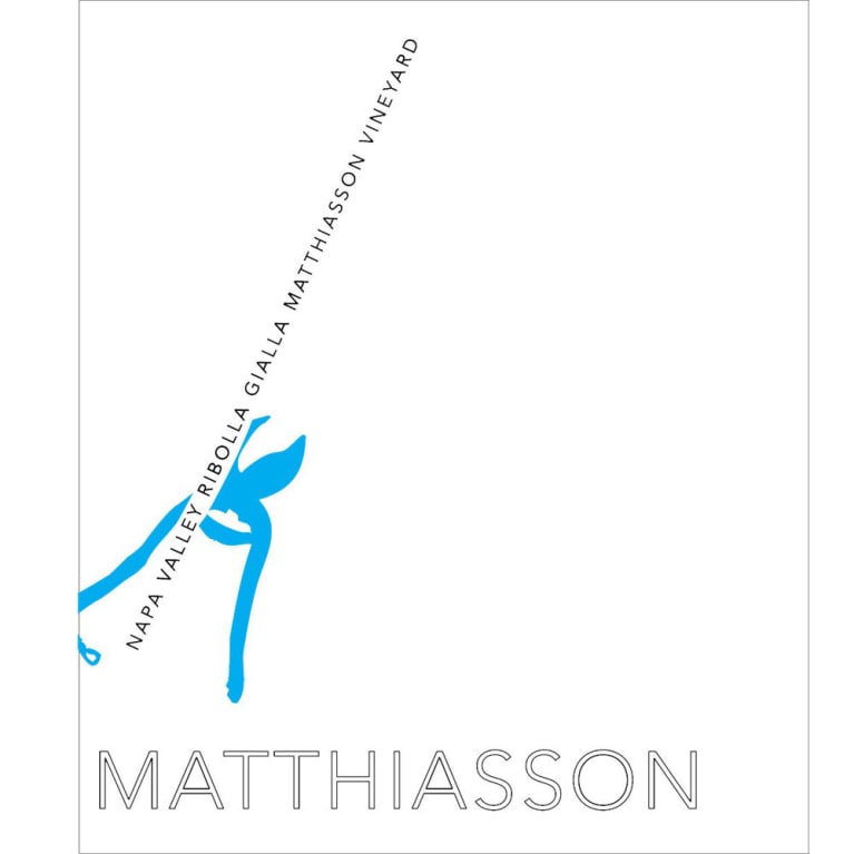 Matthiasson Ribolla Gialla 2012 Front Label