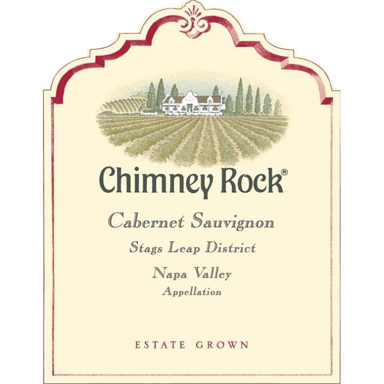 Chimney Rock Stags Leap District Cabernet Sauvignon 2012 Front Label