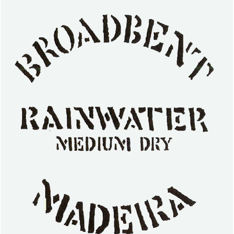 Broadbent Rainwater Madeira Front Label