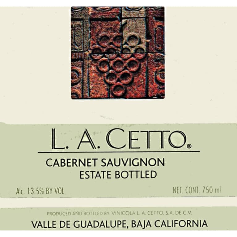 L.A. Cetto Cabernet Sauvignon 2013 Front Label