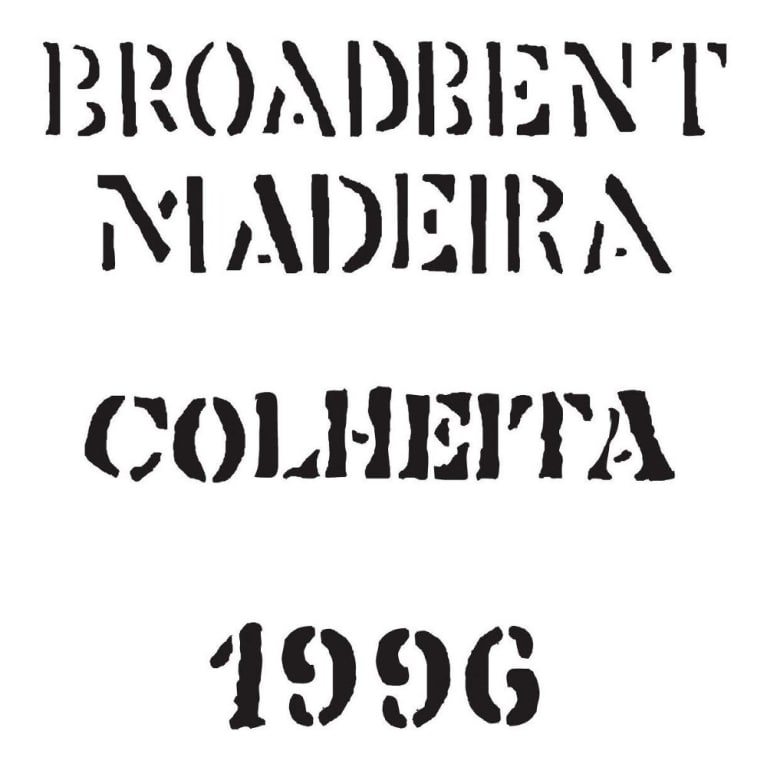 Broadbent Madeira Colheita 1996 Front Label