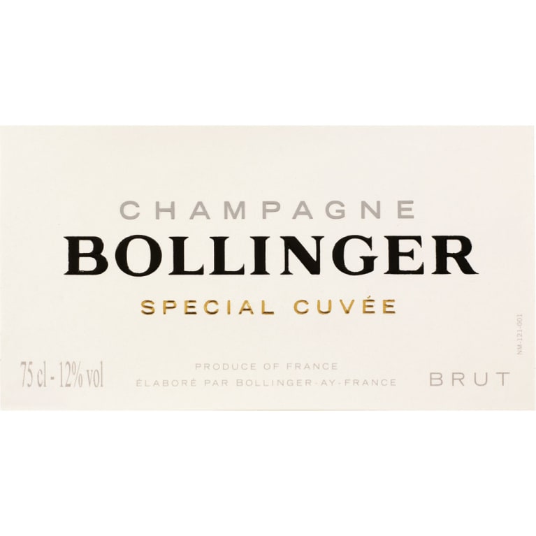 Bollinger Brut Special Cuvee Front Label
