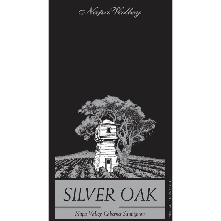 Silver Oak Napa Valley Cabernet Sauvignon 2002 Front Label