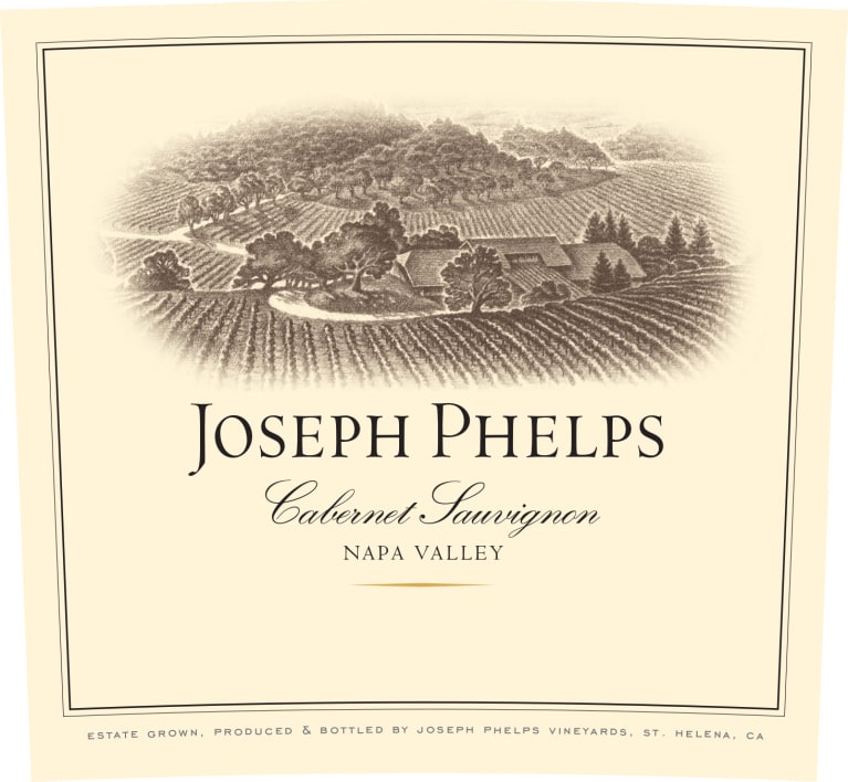 Joseph Phelps Cabernet Sauvignon 2019 Front Label