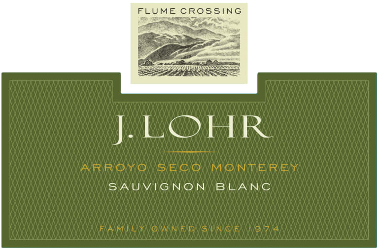 J. Lohr Estates Flume Crossing Sauvignon Blanc 2021 Front Label