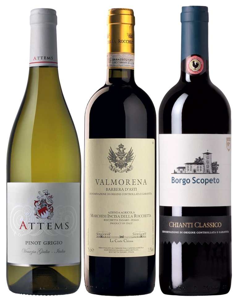 wine.com Italian Wine Gift Set Gift Product Image
