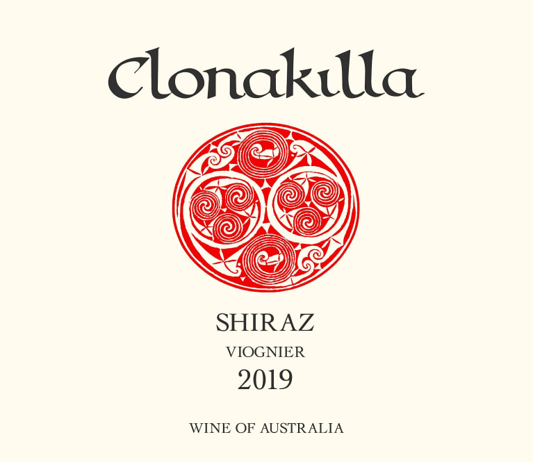 Clonakilla Shiraz Viognier 2019 Front Label