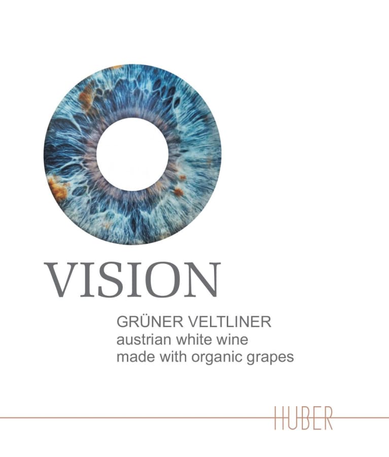 Markus Huber Vision Organic Gruner Veltliner 2020 Front Label