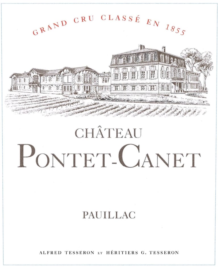 Chateau Pontet-Canet (1.5 Liter Magnum) 2019 Front Label