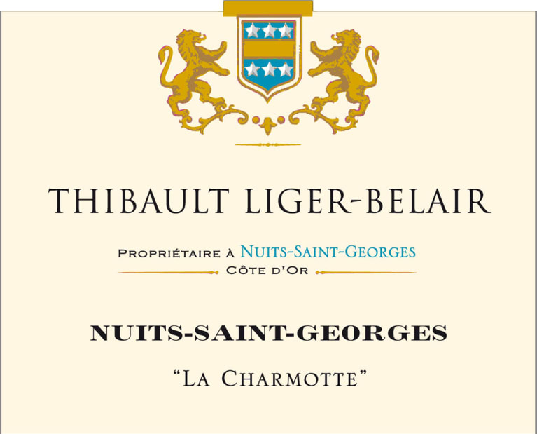 Domaine Thibault Liger-Belair Nuits-Saint-Georges La Charmotte 2019 Front Label