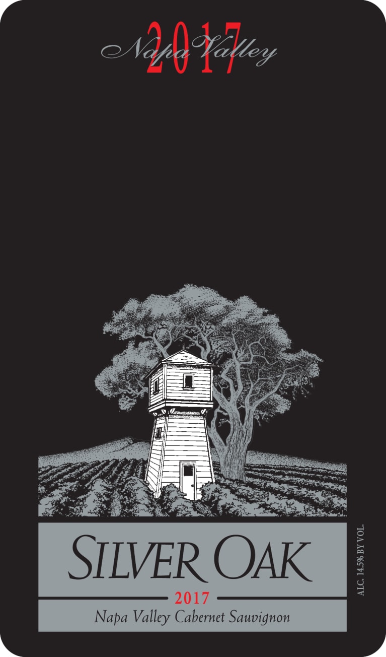 Silver Oak Napa Valley Cabernet Sauvignon 2017 Front Label