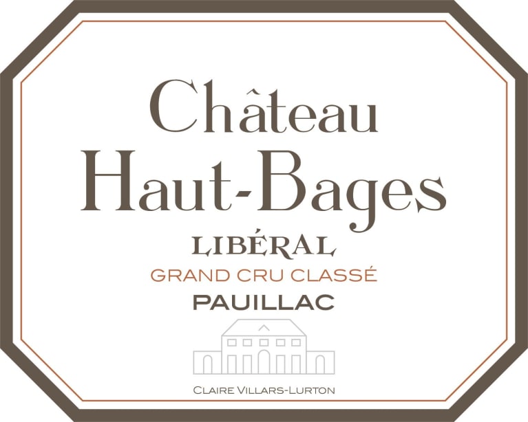 Chateau Haut-Bages Liberal (Futures Pre-Sale) 2020 Front Label