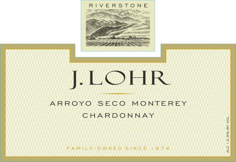 J. Lohr Estates Riverstone Chardonnay 2018 Front Label