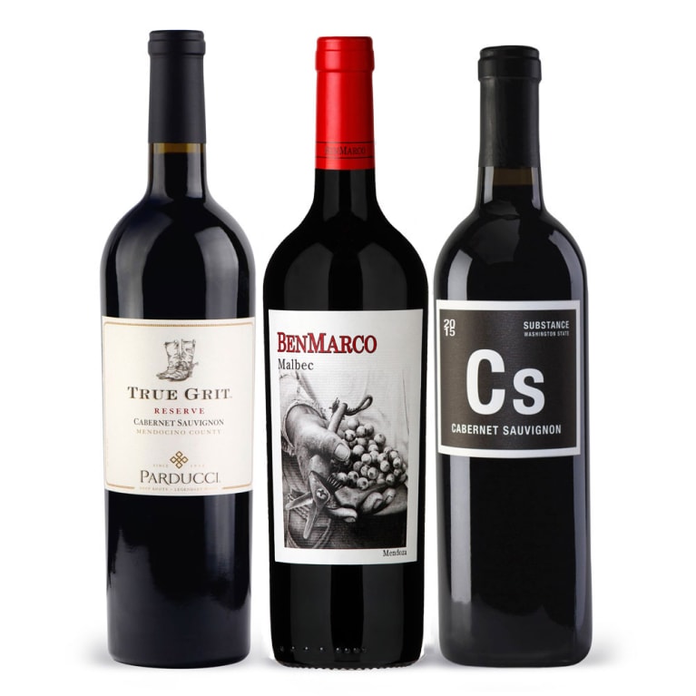 wine.com 90 Point Steak Lover's Wine Gift Set Gift Product Image