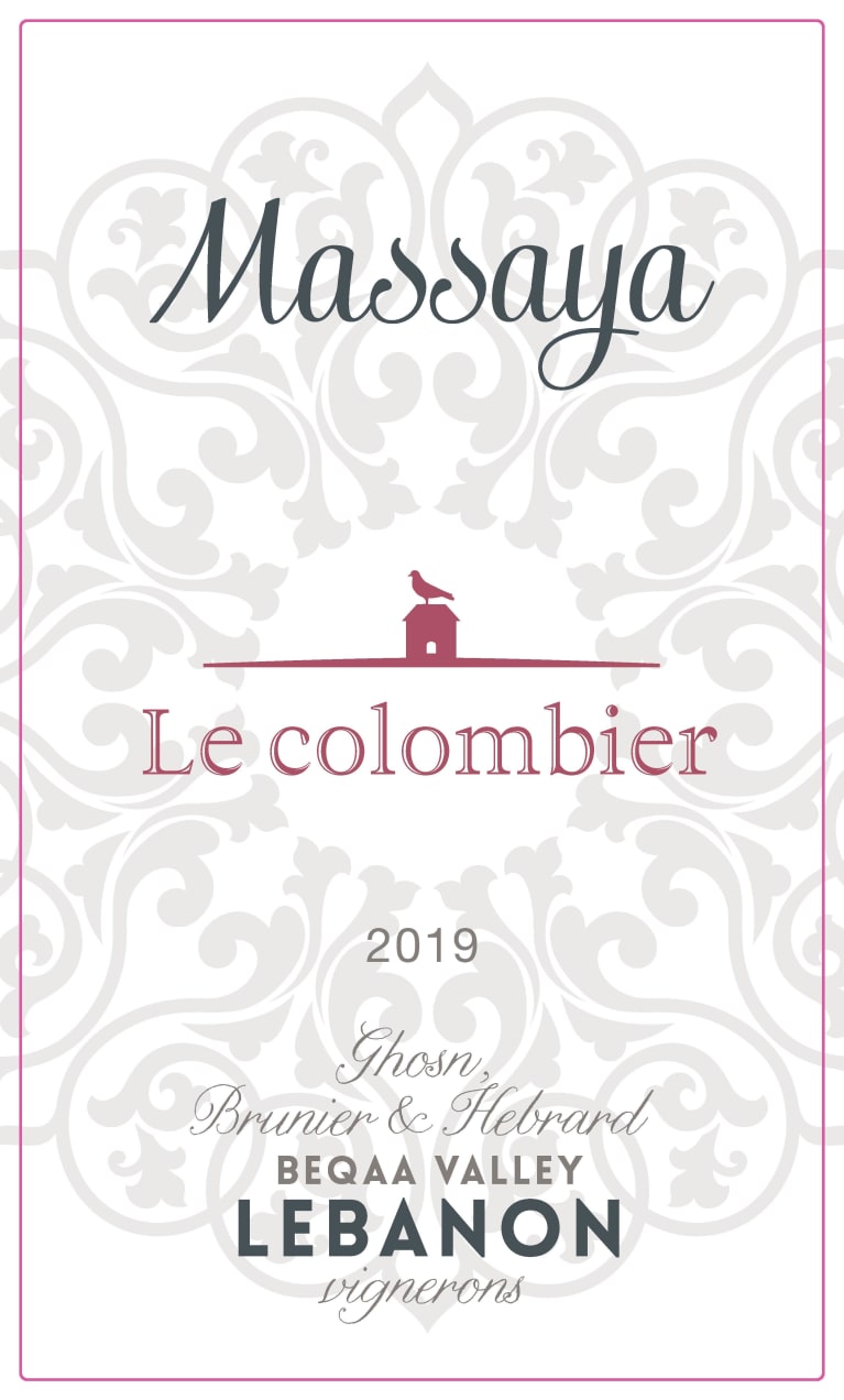 Massaya Le Colombier Rouge 2019 Front Label