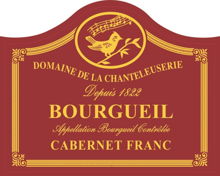 Domaine de la Chanteleuserie Bourgueil Rouge Cuvee Alouettes 2020 Front Label