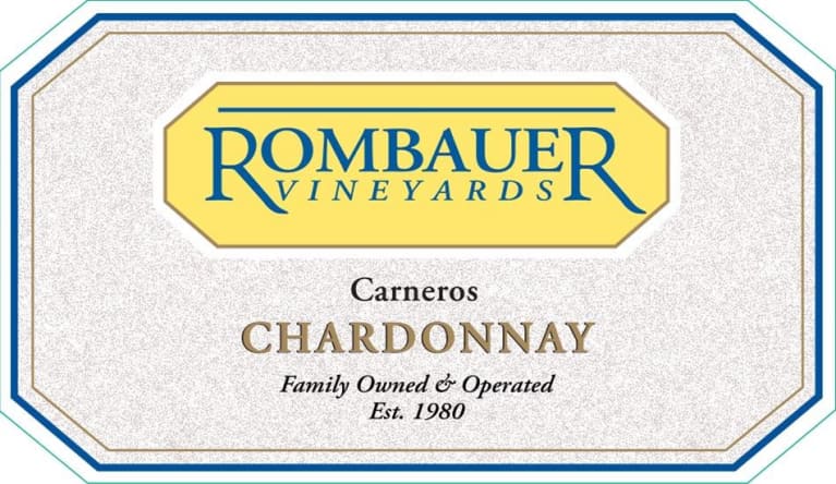Rombauer Chardonnay 2021 Front Label