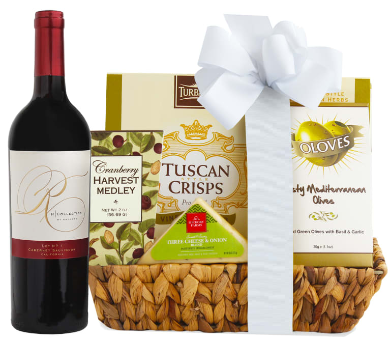 wine.com Cabernet Sauvignon & Cheese Gift Basket Gift Product Image