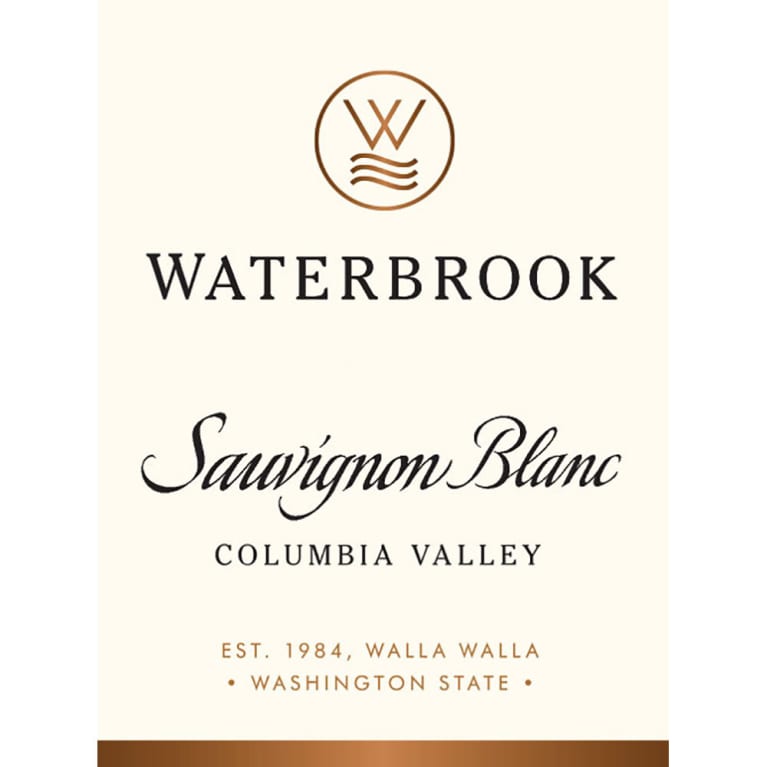 Waterbrook Sauvignon Blanc 2019 Front Label