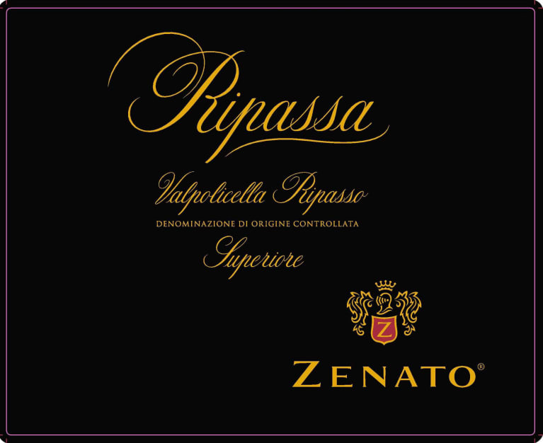 Zenato Valpolicella Superiore Ripassa 2018 Front Label