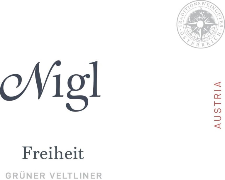 Nigl Freiheit Gruner Veltliner 2020 Front Label