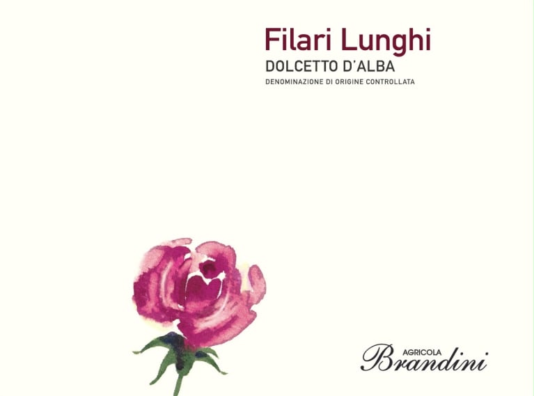 Brandini Dolcetto D'Alba Filari Lunghi 2020 Front Label