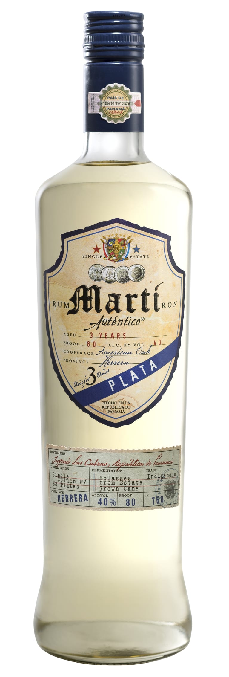 Marti Autentico Plata Rum