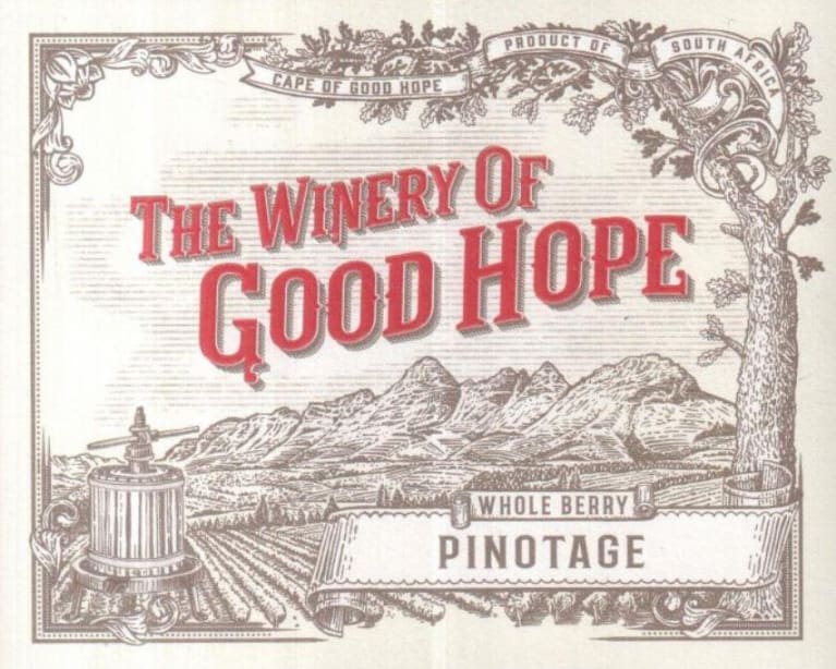 The Winery of Good Hope Full Berry Pinotage 2021 Front Label