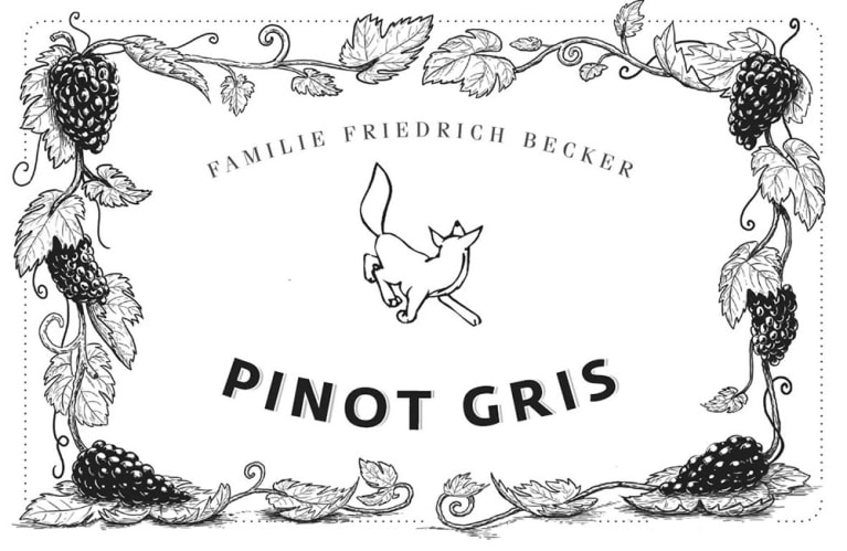 Weingut Friedrich Becker Pfalz Pinot Gris 2020 Front Label