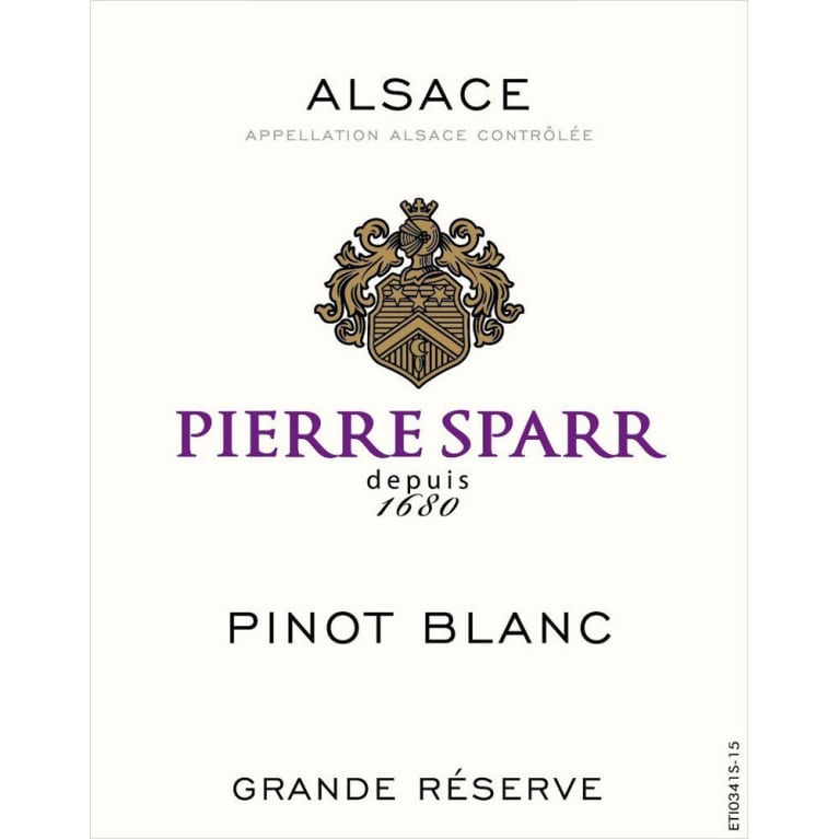 Pierre Sparr Pinot Blanc 2020 Front Label
