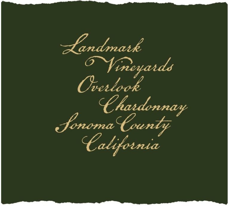Landmark Overlook Chardonnay 2019 Front Label