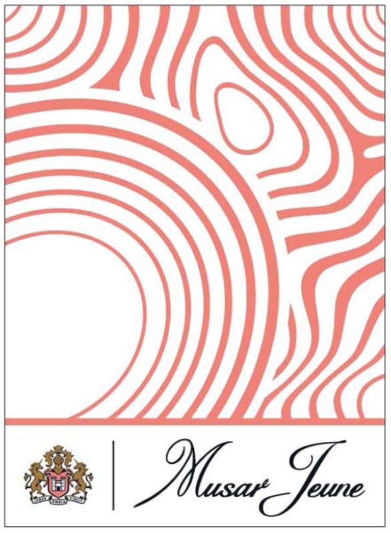 Chateau Musar Lebanon Jeune Rose 2020 Front Label