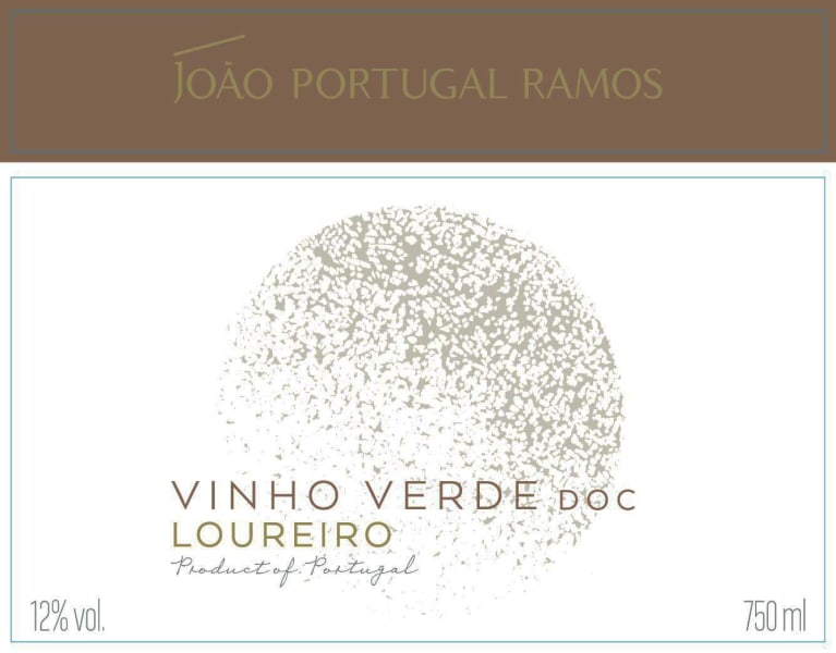 Joao Portugal Ramos Loureiro Vinho Verde 2021 Front Label