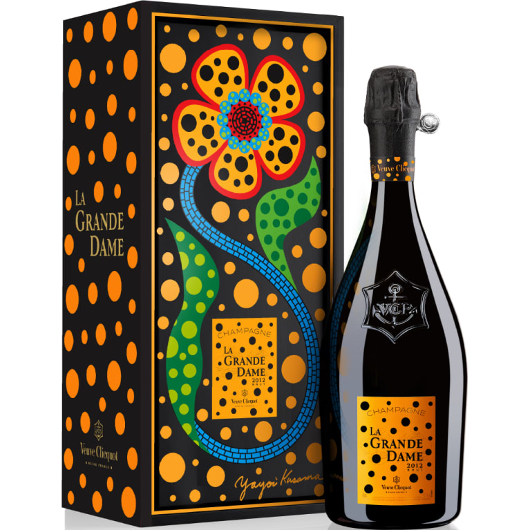 Veuve Clicquot La Grande Dame Yayoi Kusama Limited Edition in Gift Box 2012 Gift Product Image