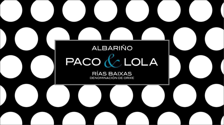 Paco & Lola Albarino 2020 Front Label