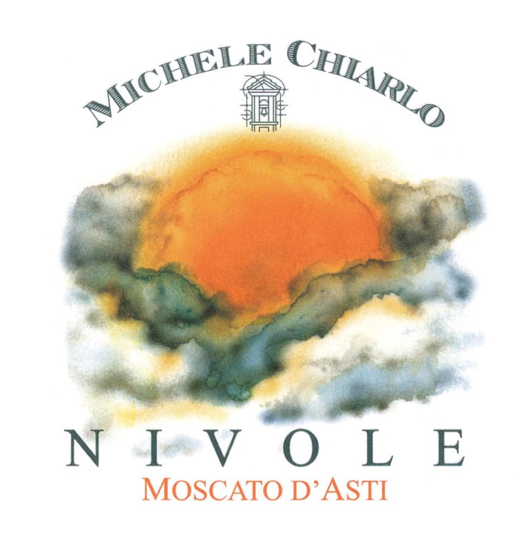 Michele Chiarlo Nivole Moscato d'Asti 2021 Front Label