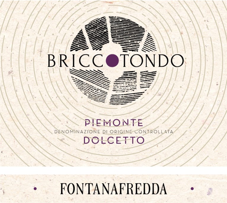 Fontanafredda Briccotondo Dolcetto 2019 Front Label