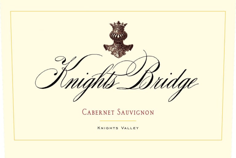 Knights Bridge Knights Valley Cabernet Sauvignon 2016 Front Label